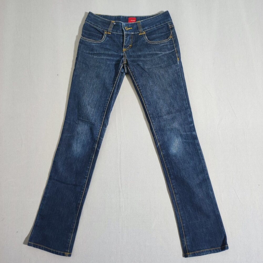 Vero Moda Denim women's sz W25/L32 indigo blue colour Calamario Low rise skinny